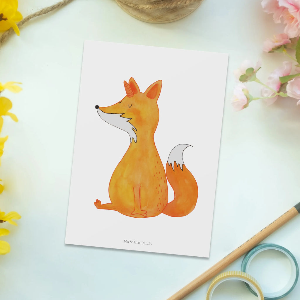 Postkarte Einhorn Fuchs Postkarte, Karte, Geschenkkarte, Grußkarte, Einladung, Ansichtskarte, Geburtstagskarte, Einladungskarte, Dankeskarte, Ansichtskarten, Einladung Geburtstag, Einladungskarten Geburtstag, Einhorn, Einhörner, Einhorn Deko, Pegasus, Unicorn, Fuchs, Unicorns, Fuchshörnchen, Fuchshorn, Foxycorn, Füchse