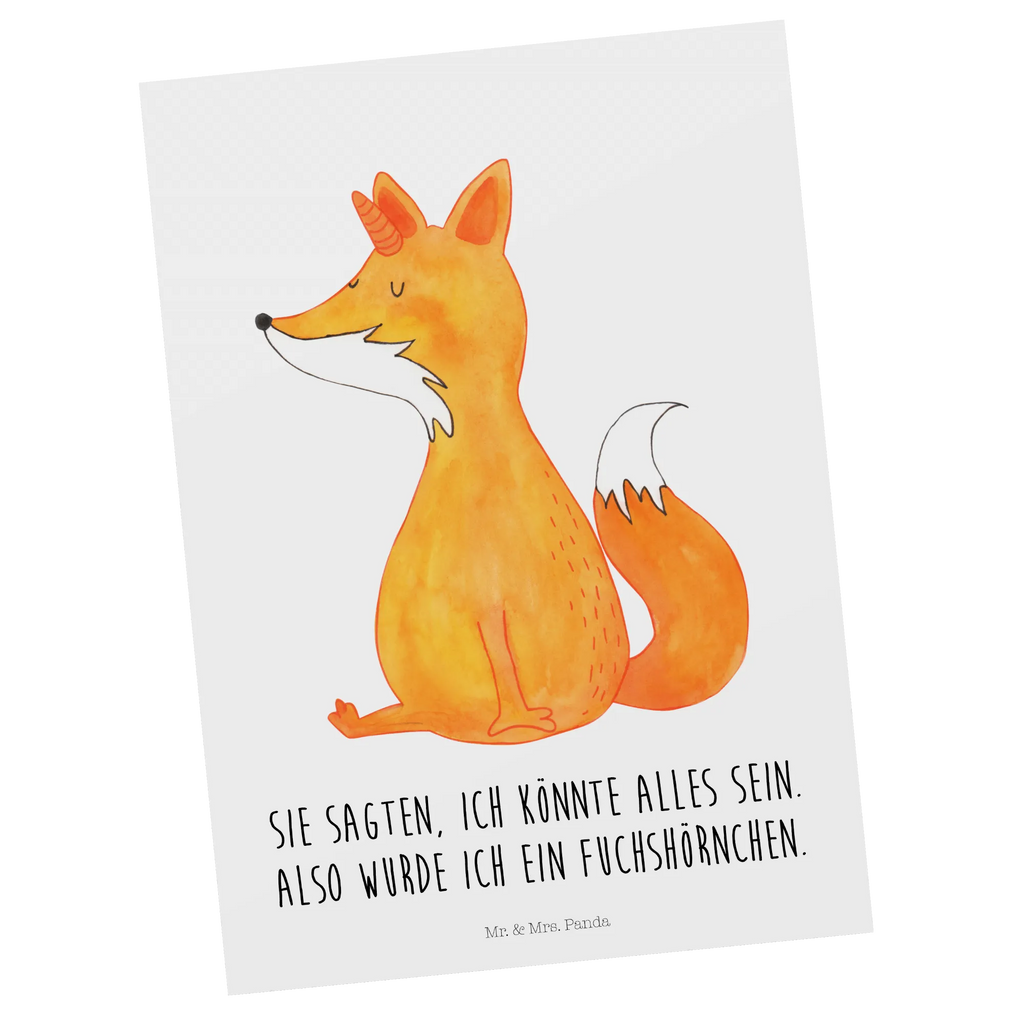 Postkarte Fuchshörnchen Wunsch Postkarte, Karte, Geschenkkarte, Grußkarte, Einladung, Ansichtskarte, Geburtstagskarte, Einladungskarte, Dankeskarte, Ansichtskarten, Einladung Geburtstag, Einladungskarten Geburtstag, Einhorn, Einhörner, Einhorn Deko, Pegasus, Unicorn, Fuchs, Unicorns, Fuchshörnchen, Fuchshorn, Foxycorn, Füchse