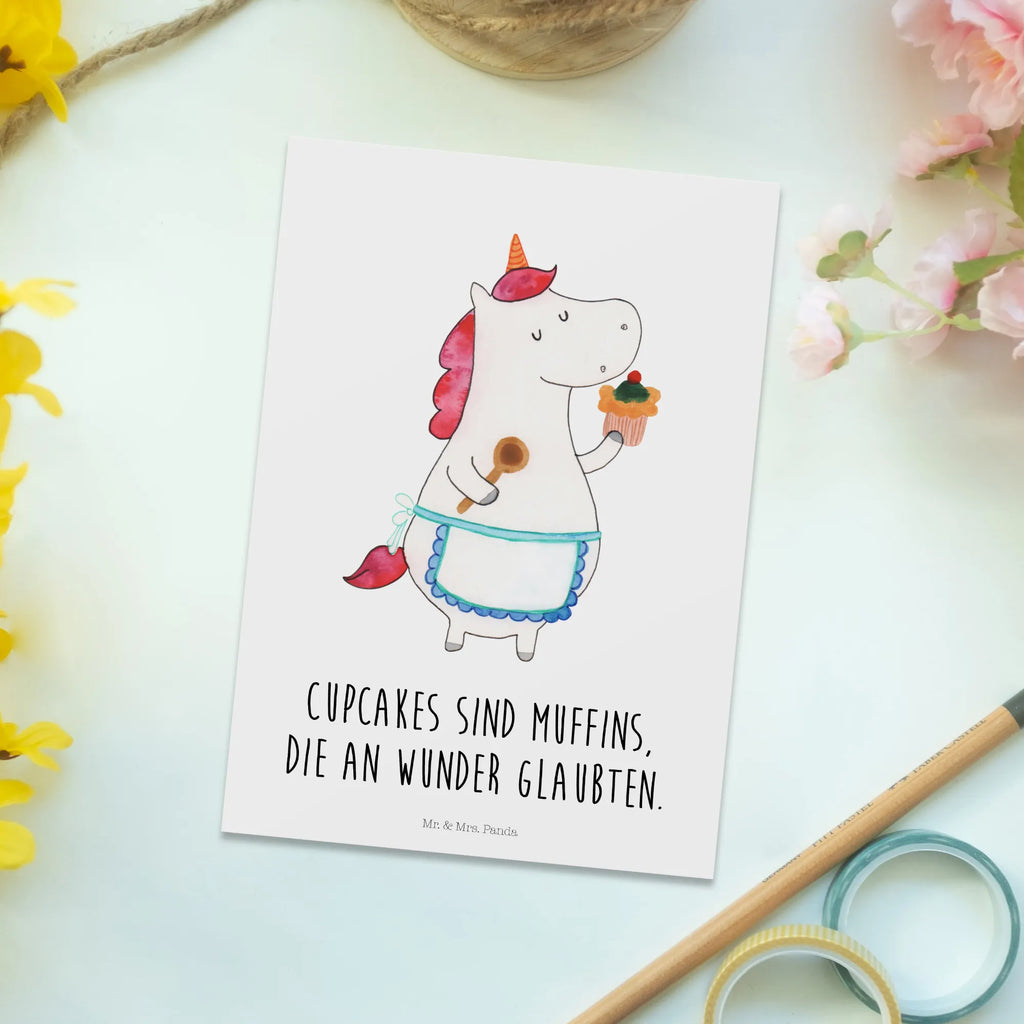 Postkarte Einhorn Küche Postkarte, Karte, Geschenkkarte, Grußkarte, Einladung, Ansichtskarte, Geburtstagskarte, Einladungskarte, Dankeskarte, Ansichtskarten, Einladung Geburtstag, Einladungskarten Geburtstag, Einhorn, Einhörner, Einhorn Deko, Pegasus, Unicorn, backen, Muffin, Motivation, Träumer, träumen, Bäckerin, Hobbykoch, Koch, Torte, Kuchen