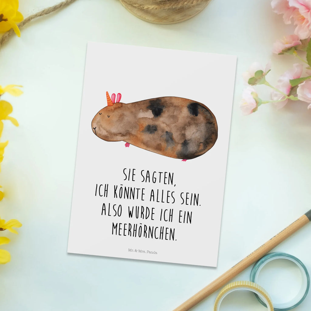 Postkarte Einhorn Meerschweinchen Postkarte, Karte, Geschenkkarte, Grußkarte, Einladung, Ansichtskarte, Geburtstagskarte, Einladungskarte, Dankeskarte, Ansichtskarten, Einladung Geburtstag, Einladungskarten Geburtstag, Einhorn, Einhörner, Einhorn Deko, Pegasus, Unicorn, Meerhörnchen, Meericorn, Meerschwein, Meerschweinchen