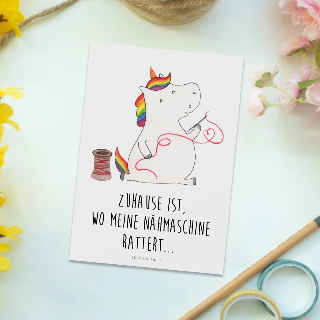 Postkarte Einhorn Näherin Postkarte, Karte, Geschenkkarte, Grußkarte, Einladung, Ansichtskarte, Geburtstagskarte, Einladungskarte, Dankeskarte, Ansichtskarten, Einladung Geburtstag, Einladungskarten Geburtstag, Einhorn, Einhörner, Einhorn Deko, Unicorn, Näherin, nähen, Mädchen, Freundin, Häkeln, Stricken, basteln, Nähzimmer