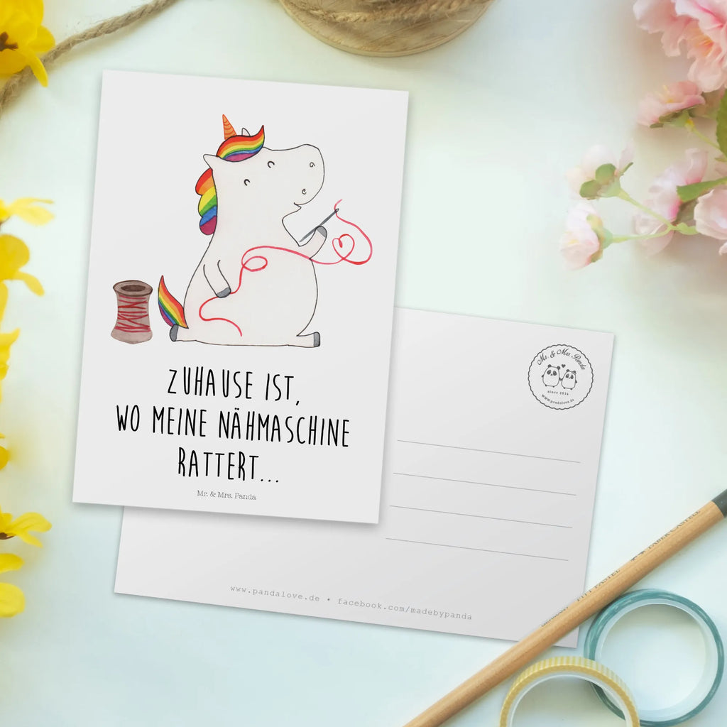 Postkarte Einhorn Näherin Postkarte, Karte, Geschenkkarte, Grußkarte, Einladung, Ansichtskarte, Geburtstagskarte, Einladungskarte, Dankeskarte, Ansichtskarten, Einladung Geburtstag, Einladungskarten Geburtstag, Einhorn, Einhörner, Einhorn Deko, Unicorn, Näherin, nähen, Mädchen, Freundin, Häkeln, Stricken, basteln, Nähzimmer