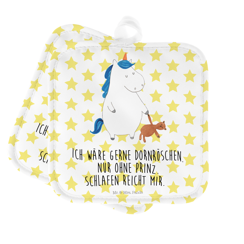 2er Set Topflappen  Einhorn Teddy Topflappen, Topfuntersetzer, Ofenhandschuh, Topflappen Set, Topflappen lustig, Topflappen mit Spruch, Ofenhandschuhe, Topfhandschuhe, Topfhandschuh, Topflappenset, Topflappen 2er Set, Schöne Topflappen, Einhorn, Einhörner, Einhorn Deko, Pegasus, Unicorn, schlafen, gute Nacht, Single, Bett, Träumen, Freundin, Singleleben