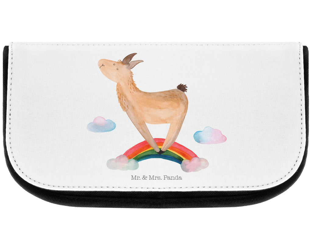 Kosmetiktasche Lama Regenbogen Kosmetikbeutel, Kulturtasche, Kulturbeutel, Schminktasche, Make-Up Tasche, Kosmetiktasche, Beauty Bag, Kosmetiktasche Damen, Make Up Tasche, Kosmetik Tasche, Kosmetiktasche Klein, Kleine Kosmetiktasche, Schminktasche Klein, Kosmetiktasche Mit Fächern, Schminktäschen, Schminke Tasche, Kosmetiktaschen Damen, Beauty Case, Schmink Täschchen, Lama, Alpaka, Lamas, Regenbogen, Haters gonna hate, Haters, Selbstständig, Außenseiter, Schule, Abi, Hobby, Wolkenland, Freiheit