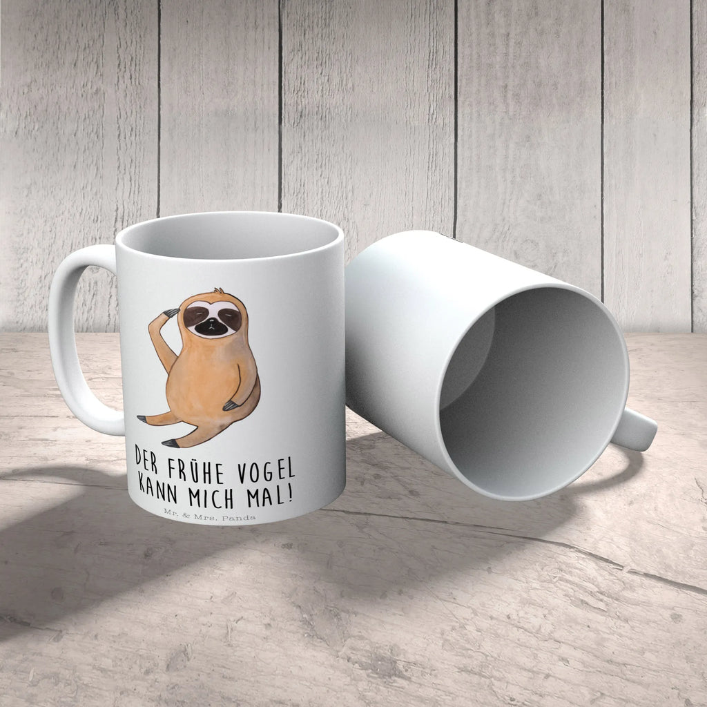 Tasse Faultier Vogel zeigen Tasse, Kaffeetasse, Teetasse, Becher, Kaffeebecher, Teebecher, Keramiktasse, Porzellantasse, Büro Tasse, Geschenk Tasse, Tasse Sprüche, Tasse Motive, Kaffeetassen, Tasse bedrucken, Designer Tasse, Cappuccino Tassen, Schöne Teetassen, Faultier, Faultier Geschenk, Faultier Deko, Faultiere, faul, Lieblingstier, Spinner, früher Vogel, der frühe Vogel, Frühaufsteher, Morgenmuffel, Vogel, Faultierwelt