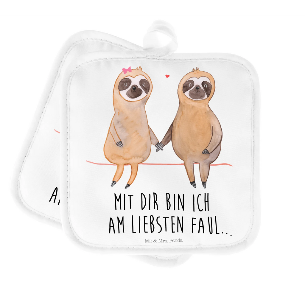 2er Set Topflappen  Faultier Pärchen Topflappen, Topfuntersetzer, Ofenhandschuh, Topflappen Set, Topflappen lustig, Topflappen mit Spruch, Ofenhandschuhe, Topfhandschuhe, Topfhandschuh, Topflappenset, Topflappen 2er Set, Schöne Topflappen, Faultier, Faultier Geschenk, Faultier Deko, Faultiere, faul, Lieblingstier, Liebe, Liebespaar, Faultierliebe, Faultierpärchen, verliebt, verlobt, gemeinsam, relaxen, Pärchen, Beziehung, Langsamkeit