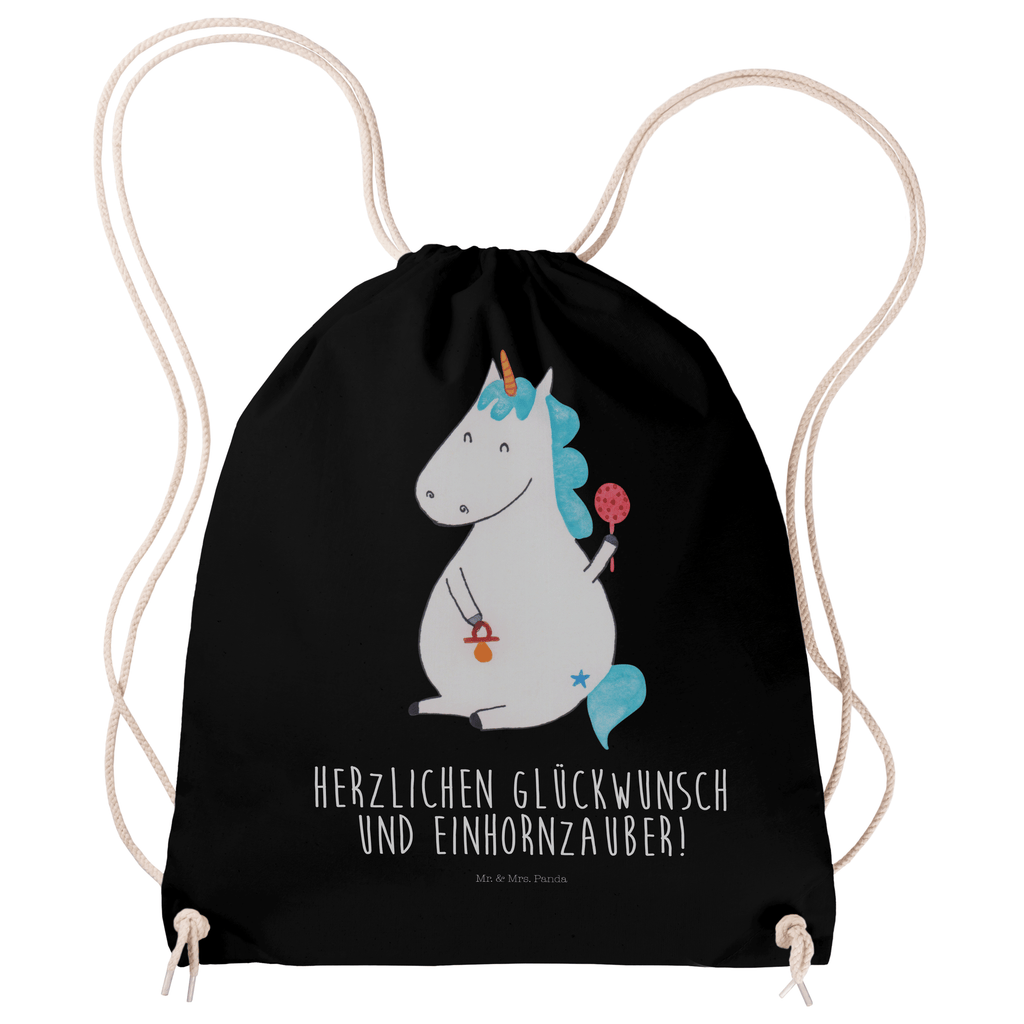 Sportbeutel Einhorn Baby Sportbeutel, Turnbeutel, Beutel, Sporttasche, Tasche, Stoffbeutel, Sportbeutel Kinder, Gymsack, Beutel Rucksack, Kleine Sporttasche, Sportzubehör, Turnbeutel Baumwolle, Einhorn, Einhörner, Einhorn Deko, Pegasus, Unicorn, Mutter, Geburt, Geburtstag, erstes Kind, Baby, Babyglück, Nachwuchs, Eltern, Party, Kind, Schnuller