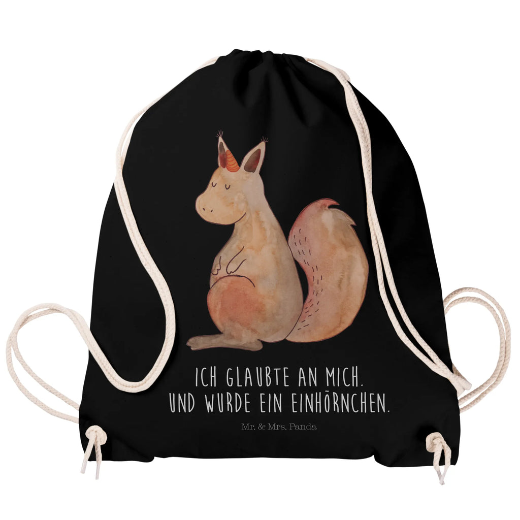 Sportbeutel Einhorn Glauben Sportbeutel, Turnbeutel, Beutel, Sporttasche, Tasche, Stoffbeutel, Sportbeutel Kinder, Gymsack, Beutel Rucksack, Kleine Sporttasche, Sportzubehör, Turnbeutel Baumwolle, Einhorn, Einhörner, Einhorn Deko, Unicorn, Einhörnchen, Eichhörnchen, Eichhorn