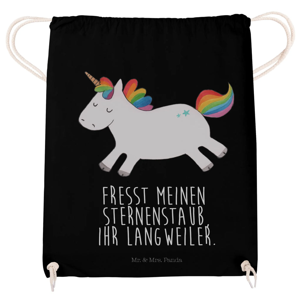 Sportbeutel Einhorn Happy Sportbeutel, Turnbeutel, Beutel, Sporttasche, Tasche, Stoffbeutel, Sportbeutel Kinder, Gymsack, Beutel Rucksack, Kleine Sporttasche, Sportzubehör, Turnbeutel Baumwolle, Einhorn, Einhörner, Einhorn Deko, Pegasus, Unicorn, glücklich, fröhlich, Spaß, Freude, Lebensfreude, witzig, spannend, Lächeln, Lachen