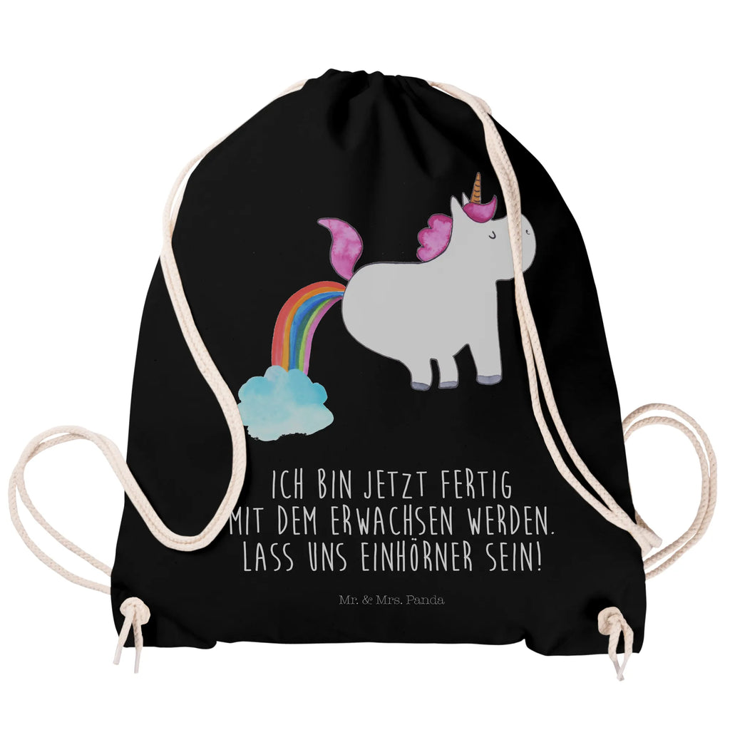 Sportbeutel Einhorn Pupsen Sportbeutel, Turnbeutel, Beutel, Sporttasche, Tasche, Stoffbeutel, Sportbeutel Kinder, Gymsack, Beutel Rucksack, Kleine Sporttasche, Sportzubehör, Turnbeutel Baumwolle, Einhorn, Einhörner, Einhorn Deko, Pegasus, Unicorn, Pups, Regenbogen, Glitzer, Einhornpower, Erwachsenwerden, Spaß, lustig, Freundin