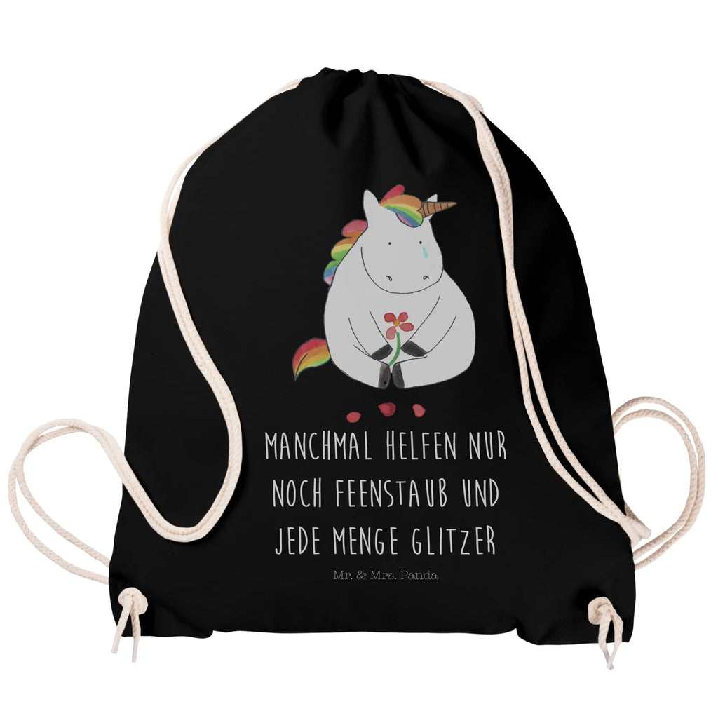 Sportbeutel Einhorn Traurig Sportbeutel, Turnbeutel, Beutel, Sporttasche, Tasche, Stoffbeutel, Sportbeutel Kinder, Gymsack, Beutel Rucksack, Kleine Sporttasche, Sportzubehör, Turnbeutel Baumwolle, Einhorn, Einhörner, Einhorn Deko, Pegasus, Unicorn, Glitzer, Trösten. Freundschaft, Freunde, Liebe, Trauer, Grußkarte, Blume