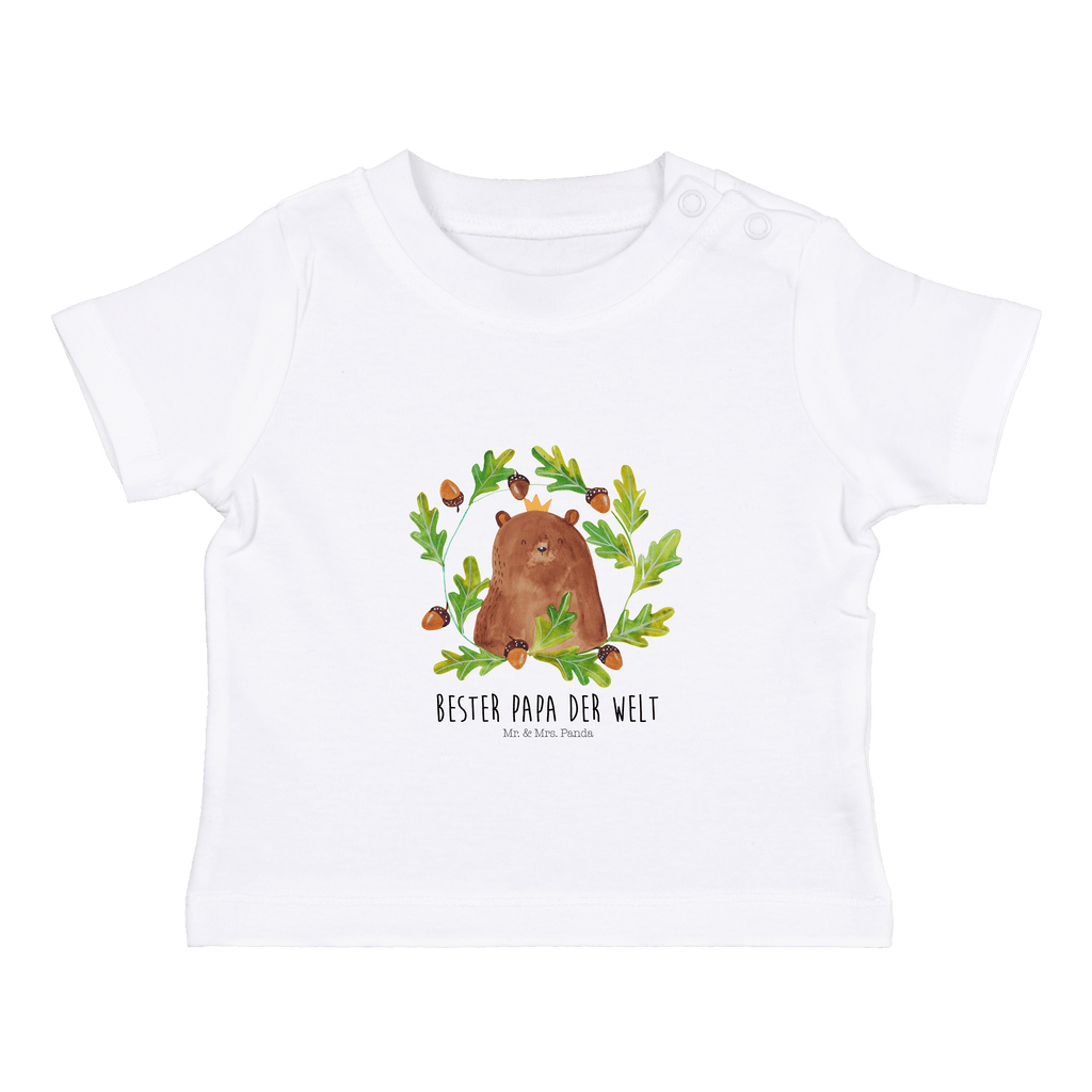 Organic Baby Shirt Bär König Baby T-Shirt, Jungen Baby T-Shirt, Mädchen Baby T-Shirt, Shirt, Bär, Teddy, Teddybär, Papa, Papa Bär, bester Vater, bester Papa, weltbester Papa, Vatertag, Vater, Dad, Daddy, Papi