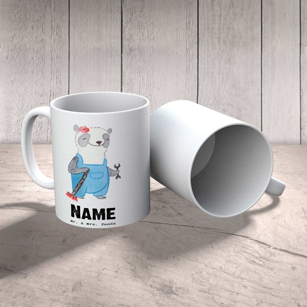 Personalisierte Tasse Hausmeisterin mit Herz Personalisierte Tasse, Namenstasse, Wunschname, Personalisiert, Tasse, Namen, Drucken, Tasse mit Namen, Beruf, Ausbildung, Jubiläum, Abschied, Rente, Kollege, Kollegin, Geschenk, Schenken, Arbeitskollege, Mitarbeiter, Firma, Danke, Dankeschön, Hausmeisterin, Concierge, Hausverwalterin, Facility Manager