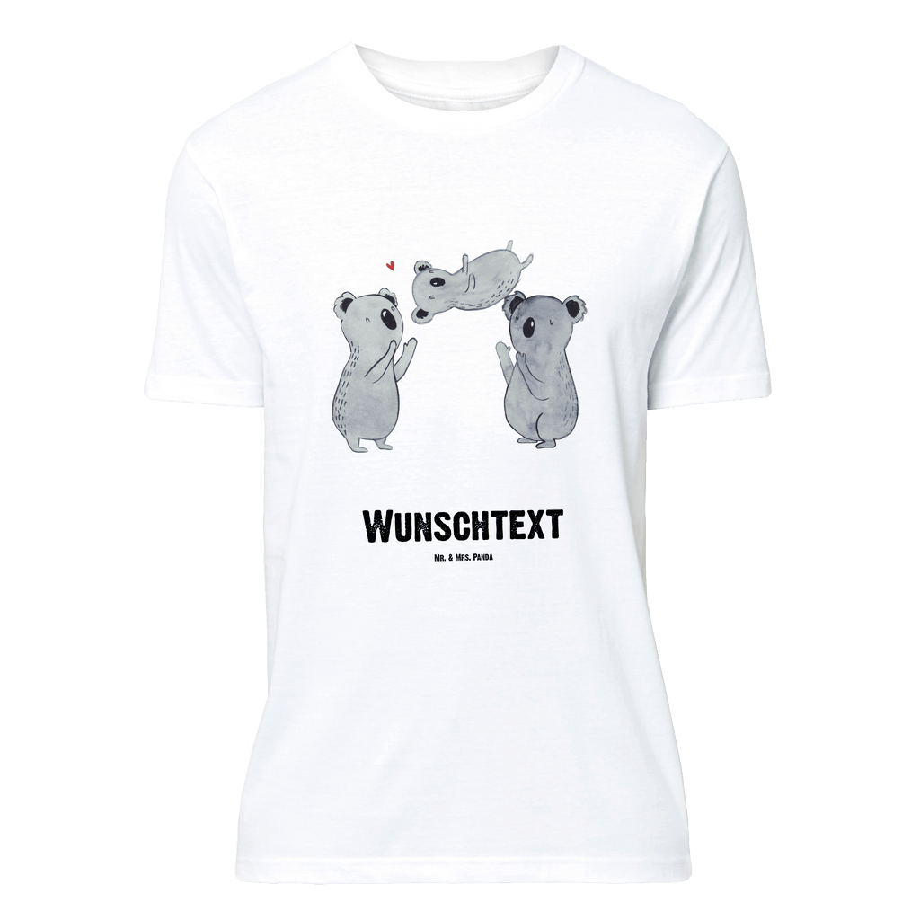 Personalisiertes T-Shirt Koalas Feiern T-Shirt, Shirt, Tshirt, Lustiges T-Shirt, T-Shirt mit Spruch, Party, Junggesellenabschied, Jubiläum, Geburstag, Herrn, Damen, Männer, Frauen, Schlafshirt, Nachthemd, Sprüche, Geburtstag, Geburtstagsgeschenk, Geschenk, Koala, Familie, Kind, Eltern, Herz, Liebe