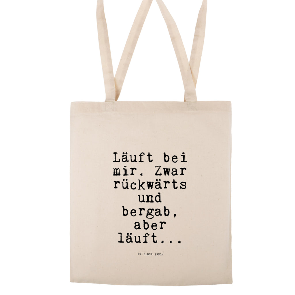 Tragetasche Läuft bei mir. Zwar... Beuteltasche, Beutel, Einkaufstasche, Jutebeutel, Stoffbeutel, Tasche, Shopper, Umhängetasche, Strandtasche, Schultertasche, Stofftasche, Tragetasche, Badetasche, Jutetasche, Einkaufstüte, Laptoptasche, Spruch, Sprüche, lustige Sprüche, Weisheiten, Zitate, Spruch Geschenke, Spruch Sprüche Weisheiten Zitate Lustig Weisheit Worte