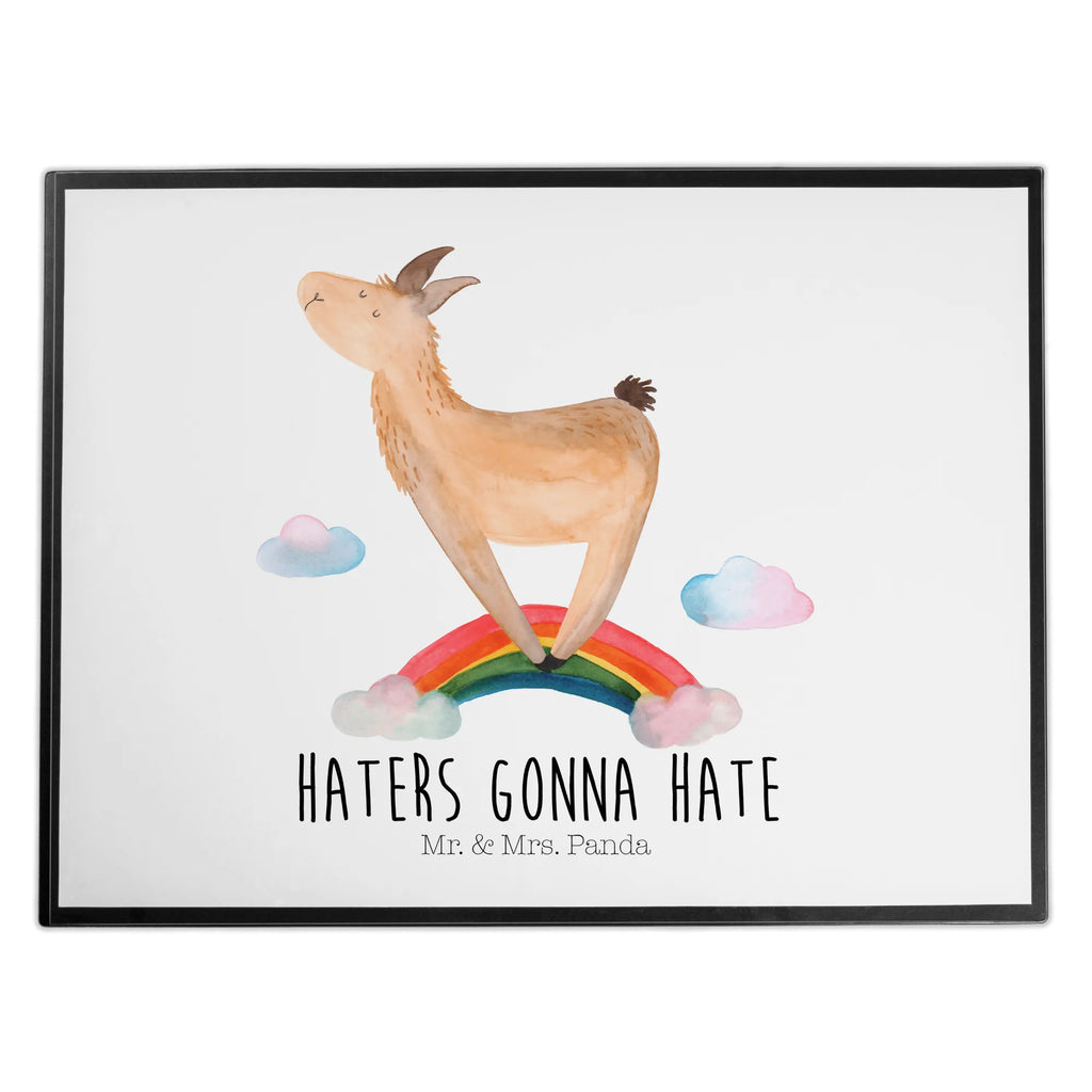 Schreibtischunterlage Lama Regenbogen Schreibunterlage, Schreibtischauflage, Bürobedarf, Büroartikel, Schreibwaren, Schreibtisch Unterlagen, Schreibtischunterlage Groß, Lama, Alpaka, Lamas, Regenbogen, Haters gonna hate, Haters, Selbstständig, Außenseiter, Schule, Abi, Hobby, Wolkenland, Freiheit