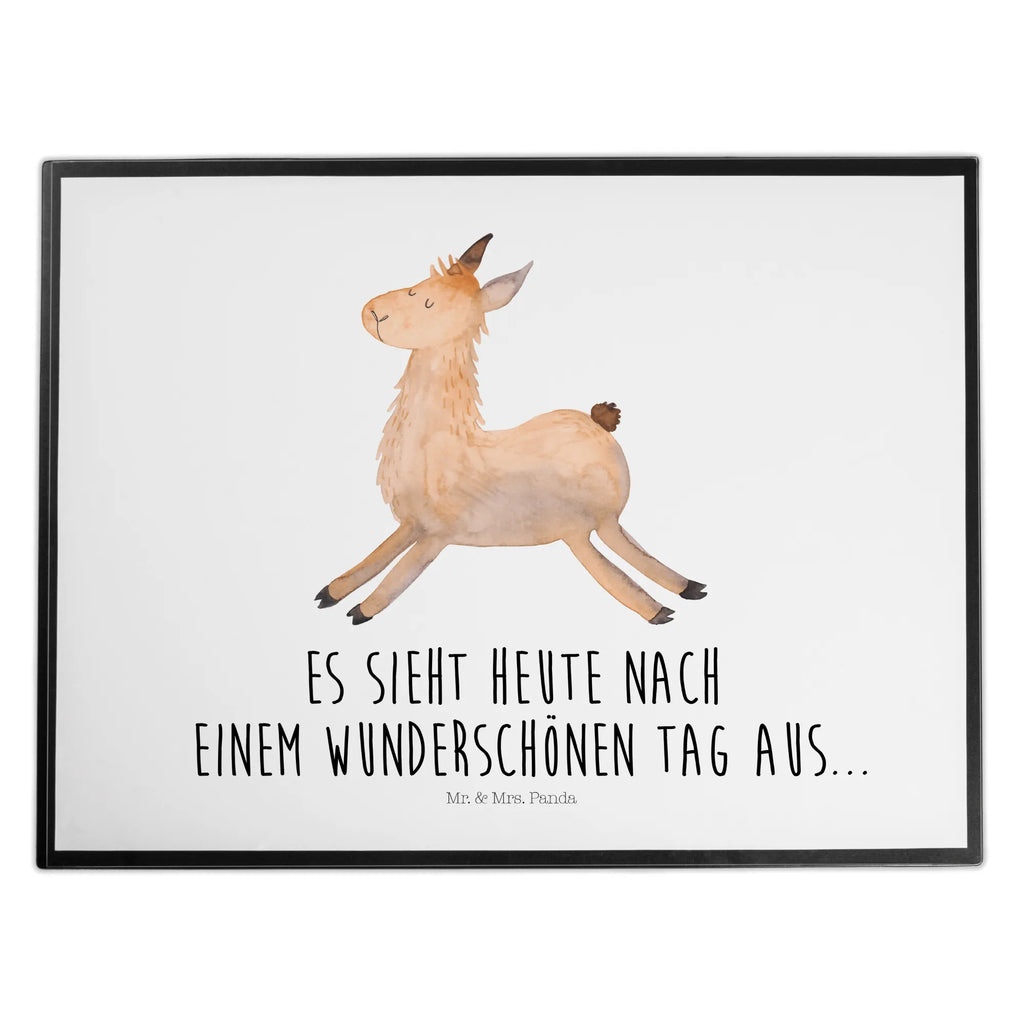 Schreibtischunterlage Lama Springen Schreibunterlage, Schreibtischauflage, Bürobedarf, Büroartikel, Schreibwaren, Schreibtisch Unterlagen, Schreibtischunterlage Groß, Lama, Alpaka, Lamas, Lieblingstag, Happy day, fröhlich, Glück, Freundin, Liebeskummer, Neustart, guten Morgen, Start, Prüfung, Abitur