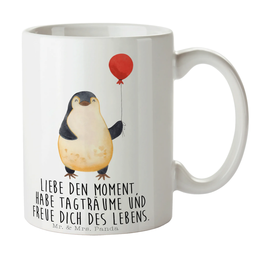 Tasse Pinguin Luftballon Tasse, Kaffeetasse, Teetasse, Becher, Kaffeebecher, Teebecher, Keramiktasse, Porzellantasse, Büro Tasse, Geschenk Tasse, Tasse Sprüche, Tasse Motive, Kaffeetassen, Tasse bedrucken, Designer Tasse, Cappuccino Tassen, Schöne Teetassen, Pinguin, Pinguine, Luftballon, Tagträume, Lebenslust, Geschenk Freundin, Geschenkidee, beste Freundin, Motivation, Neustart, neues Leben, Liebe, Glück