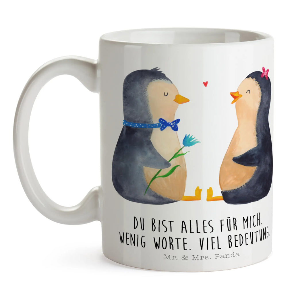 Tasse Pinguin Pärchen Tasse, Kaffeetasse, Teetasse, Becher, Kaffeebecher, Teebecher, Keramiktasse, Porzellantasse, Büro Tasse, Geschenk Tasse, Tasse Sprüche, Tasse Motive, Kaffeetassen, Tasse bedrucken, Designer Tasse, Cappuccino Tassen, Schöne Teetassen, Pinguin, Pinguine, Liebe, Liebespaar, Liebesbeweis, Liebesgeschenk, Verlobung, Jahrestag, Hochzeitstag, Hochzeit, Hochzeitsgeschenk, große Liebe, Traumpaar