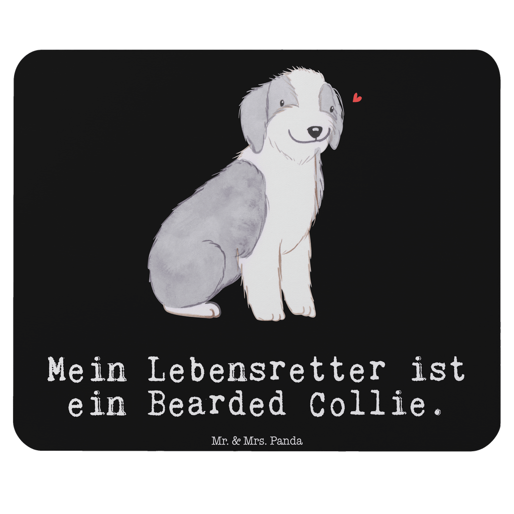 Mauspad Bearded Collie Lebensretter Mousepad, Computer zubehör, Büroausstattung, PC Zubehör, Arbeitszimmer, Mauspad, Einzigartiges Mauspad, Designer Mauspad, Mausunterlage, Mauspad Büro, Hund, Hunderasse, Rassehund, Hundebesitzer, Geschenk, Tierfreund, Schenken, Welpe, Bearded Collie, britischer Hütehund