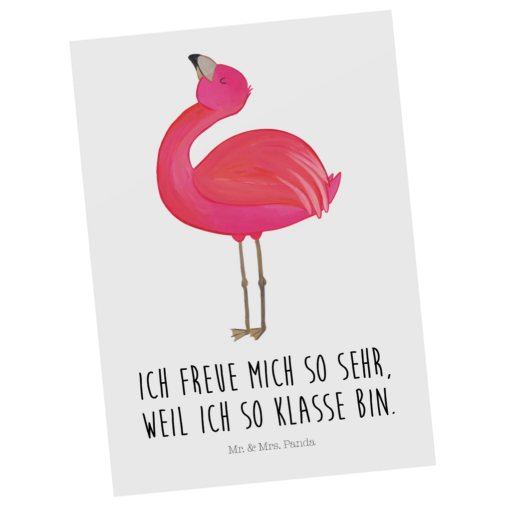 Postkarte Flamingo Stolz Postkarte, Karte, Geschenkkarte, Grußkarte, Einladung, Ansichtskarte, Geburtstagskarte, Einladungskarte, Dankeskarte, Ansichtskarten, Einladung Geburtstag, Einladungskarten Geburtstag, Flamingo, stolz, Freude, Selbstliebe, Selbstakzeptanz, Freundin, beste Freundin, Tochter, Mama, Schwester