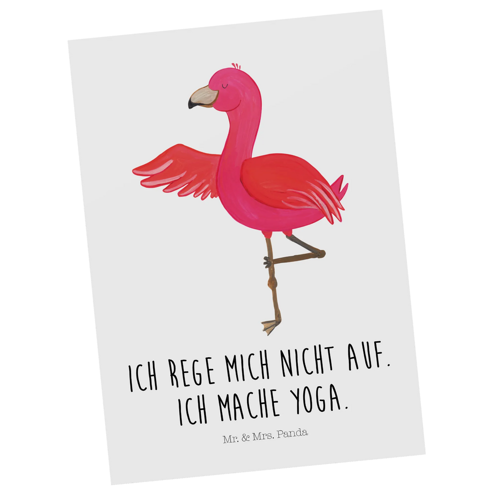 Postkarte Flamingo Yoga Postkarte, Karte, Geschenkkarte, Grußkarte, Einladung, Ansichtskarte, Geburtstagskarte, Einladungskarte, Dankeskarte, Ansichtskarten, Einladung Geburtstag, Einladungskarten Geburtstag, Flamingo, Vogel, Yoga, Namaste, Achtsamkeit, Yoga-Übung, Entspannung, Ärger, Aufregen, Tiefenentspannung