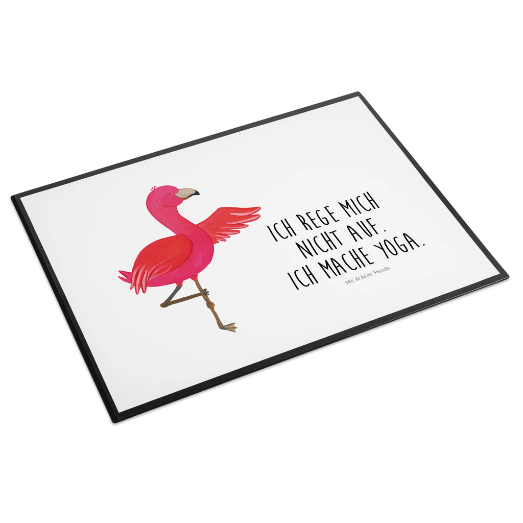 Schreibtischunterlage Flamingo Yoga Schreibunterlage, Schreibtischauflage, Bürobedarf, Büroartikel, Schreibwaren, Schreibtisch Unterlagen, Schreibtischunterlage Groß, Flamingo, Vogel, Yoga, Namaste, Achtsamkeit, Yoga-Übung, Entspannung, Ärger, Aufregen, Tiefenentspannung