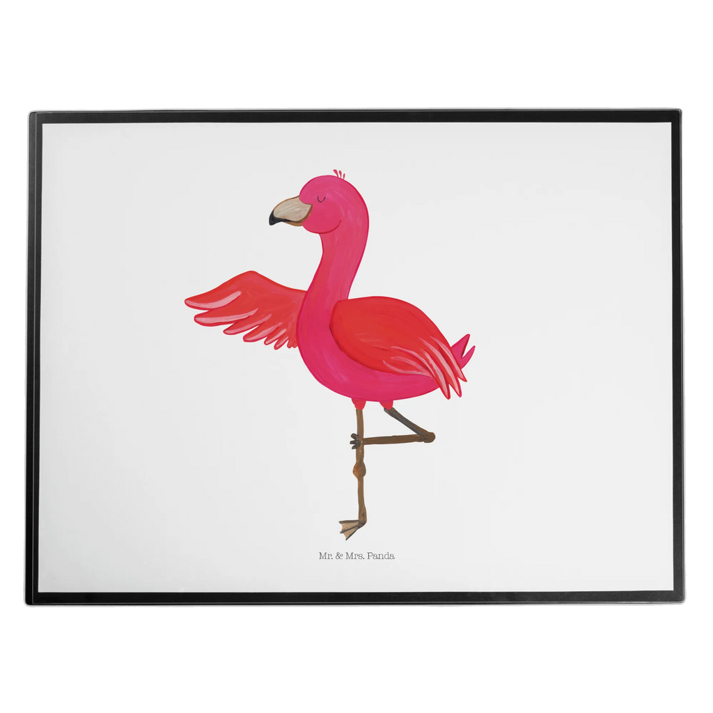 Schreibtischunterlage Flamingo Yoga Schreibunterlage, Schreibtischauflage, Bürobedarf, Büroartikel, Schreibwaren, Schreibtisch Unterlagen, Schreibtischunterlage Groß, Flamingo, Vogel, Yoga, Namaste, Achtsamkeit, Yoga-Übung, Entspannung, Ärger, Aufregen, Tiefenentspannung