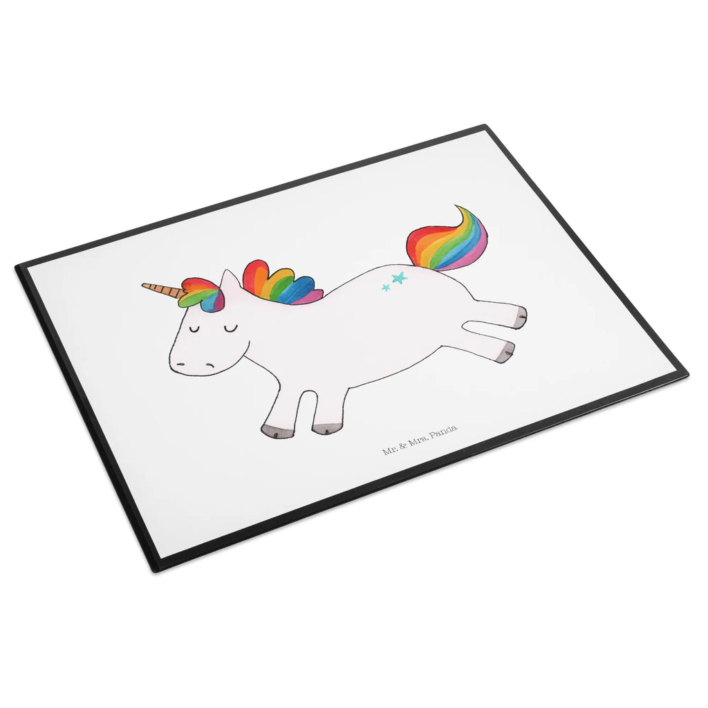 Schreibtischunterlage Einhorn Happy Schreibunterlage, Schreibtischauflage, Bürobedarf, Büroartikel, Schreibwaren, Schreibtisch Unterlagen, Schreibtischunterlage Groß, Einhorn, Einhörner, Einhorn Deko, Pegasus, Unicorn, glücklich, fröhlich, Spaß, Freude, Lebensfreude, witzig, spannend, Lächeln, Lachen