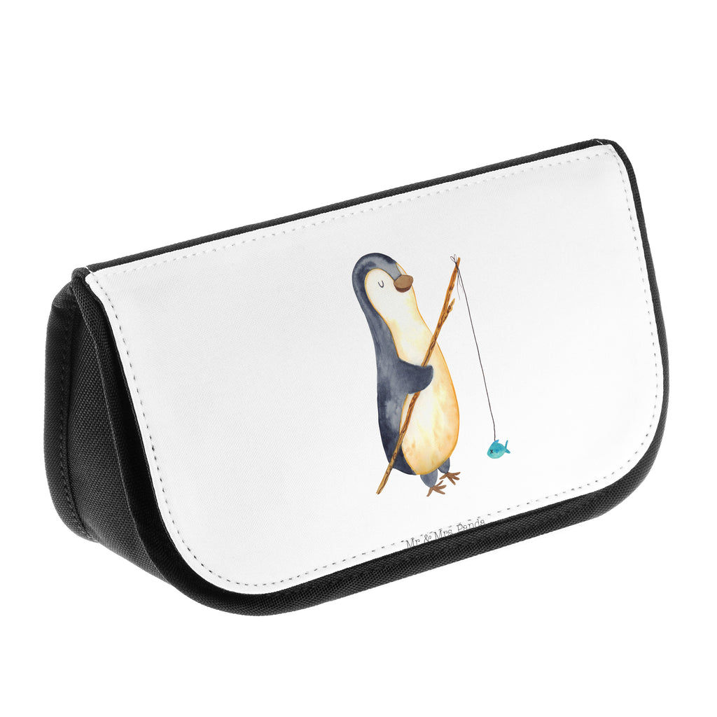 Kosmetiktasche Pinguin Angler Kosmetikbeutel, Kulturtasche, Kulturbeutel, Schminktasche, Make-Up Tasche, Kosmetiktasche, Beauty Bag, Kosmetiktasche Damen, Make Up Tasche, Kosmetik Tasche, Kosmetiktasche Klein, Kleine Kosmetiktasche, Schminktasche Klein, Kosmetiktasche Mit Fächern, Schminktäschen, Schminke Tasche, Kosmetiktaschen Damen, Beauty Case, Schmink Täschchen, Pinguin, Pinguine, Angeln, Angler, Tagträume, Hobby, Plan, Planer, Tagesplan, Neustart, Motivation, Geschenk, Freundinnen, Geschenkidee, Urlaub, Wochenende