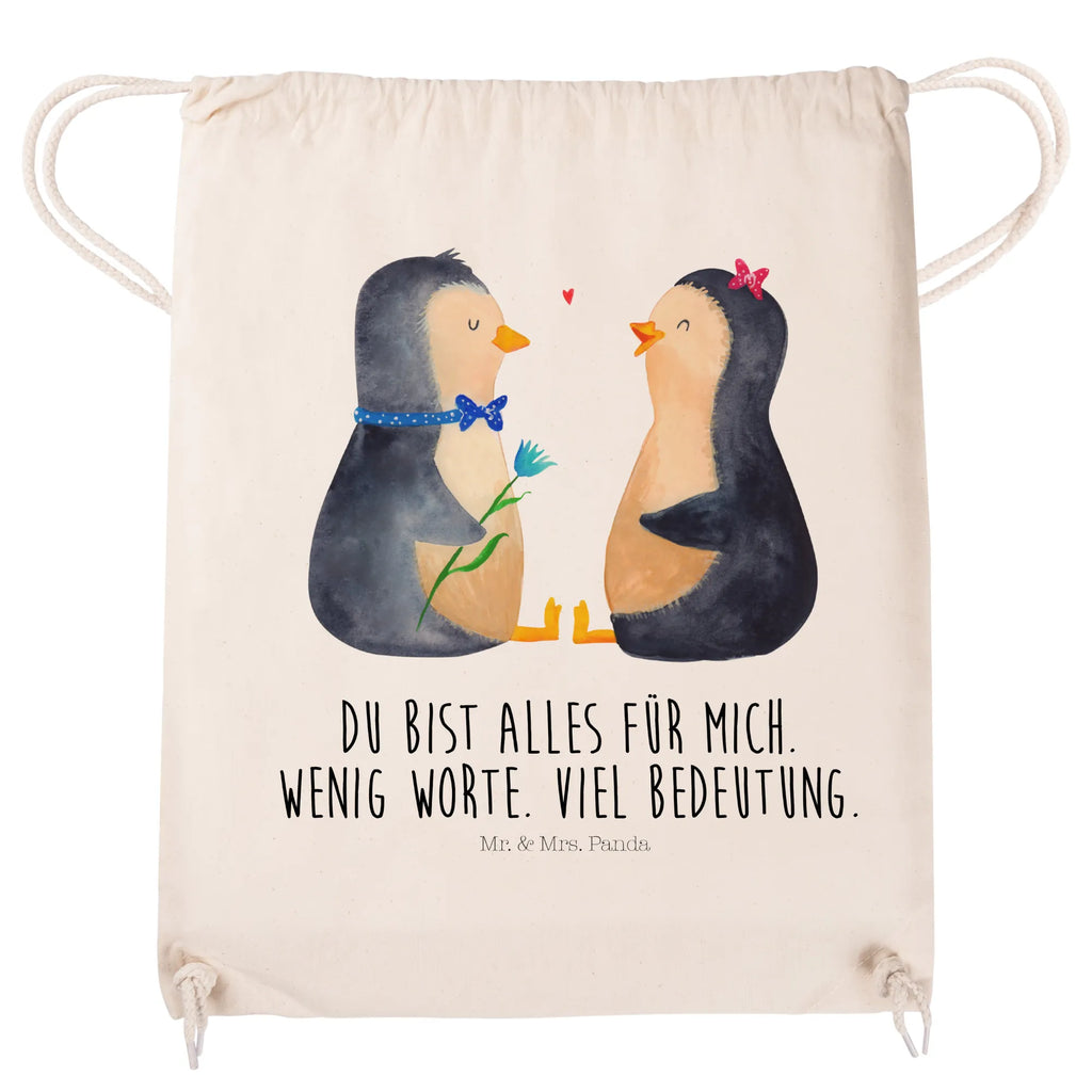 Sportbeutel Pinguin Pärchen Sportbeutel, Turnbeutel, Beutel, Sporttasche, Tasche, Stoffbeutel, Sportbeutel Kinder, Gymsack, Beutel Rucksack, Kleine Sporttasche, Sportzubehör, Turnbeutel Baumwolle, Pinguin, Pinguine, Liebe, Liebespaar, Liebesbeweis, Liebesgeschenk, Verlobung, Jahrestag, Hochzeitstag, Hochzeit, Hochzeitsgeschenk, große Liebe, Traumpaar