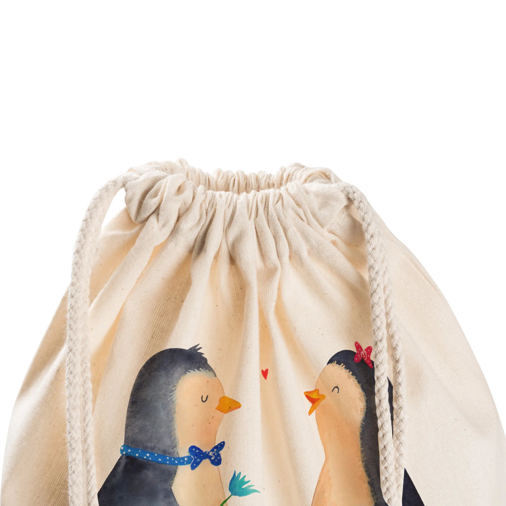 Sportbeutel Pinguin Pärchen Sportbeutel, Turnbeutel, Beutel, Sporttasche, Tasche, Stoffbeutel, Sportbeutel Kinder, Gymsack, Beutel Rucksack, Kleine Sporttasche, Sportzubehör, Turnbeutel Baumwolle, Pinguin, Pinguine, Liebe, Liebespaar, Liebesbeweis, Liebesgeschenk, Verlobung, Jahrestag, Hochzeitstag, Hochzeit, Hochzeitsgeschenk, große Liebe, Traumpaar