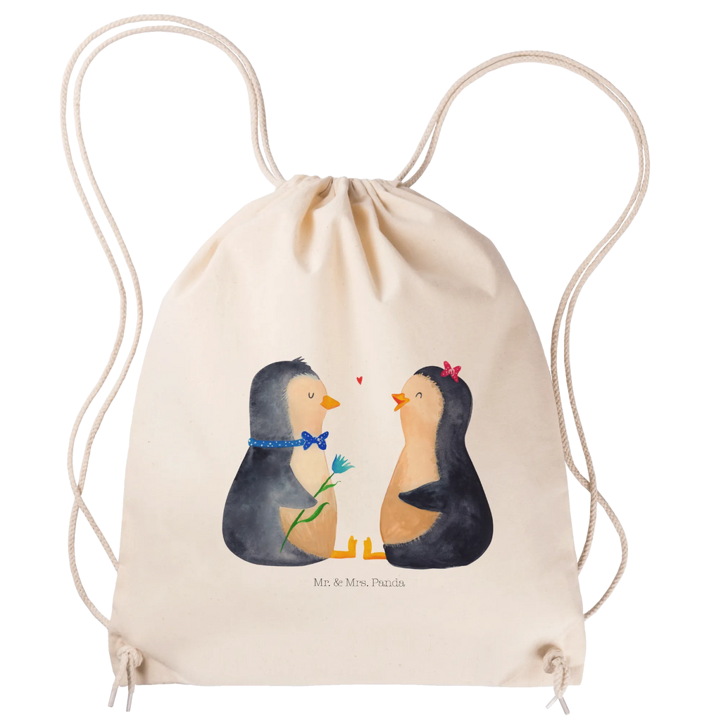 Sportbeutel Pinguin Pärchen Sportbeutel, Turnbeutel, Beutel, Sporttasche, Tasche, Stoffbeutel, Sportbeutel Kinder, Gymsack, Beutel Rucksack, Kleine Sporttasche, Sportzubehör, Turnbeutel Baumwolle, Pinguin, Pinguine, Liebe, Liebespaar, Liebesbeweis, Liebesgeschenk, Verlobung, Jahrestag, Hochzeitstag, Hochzeit, Hochzeitsgeschenk, große Liebe, Traumpaar