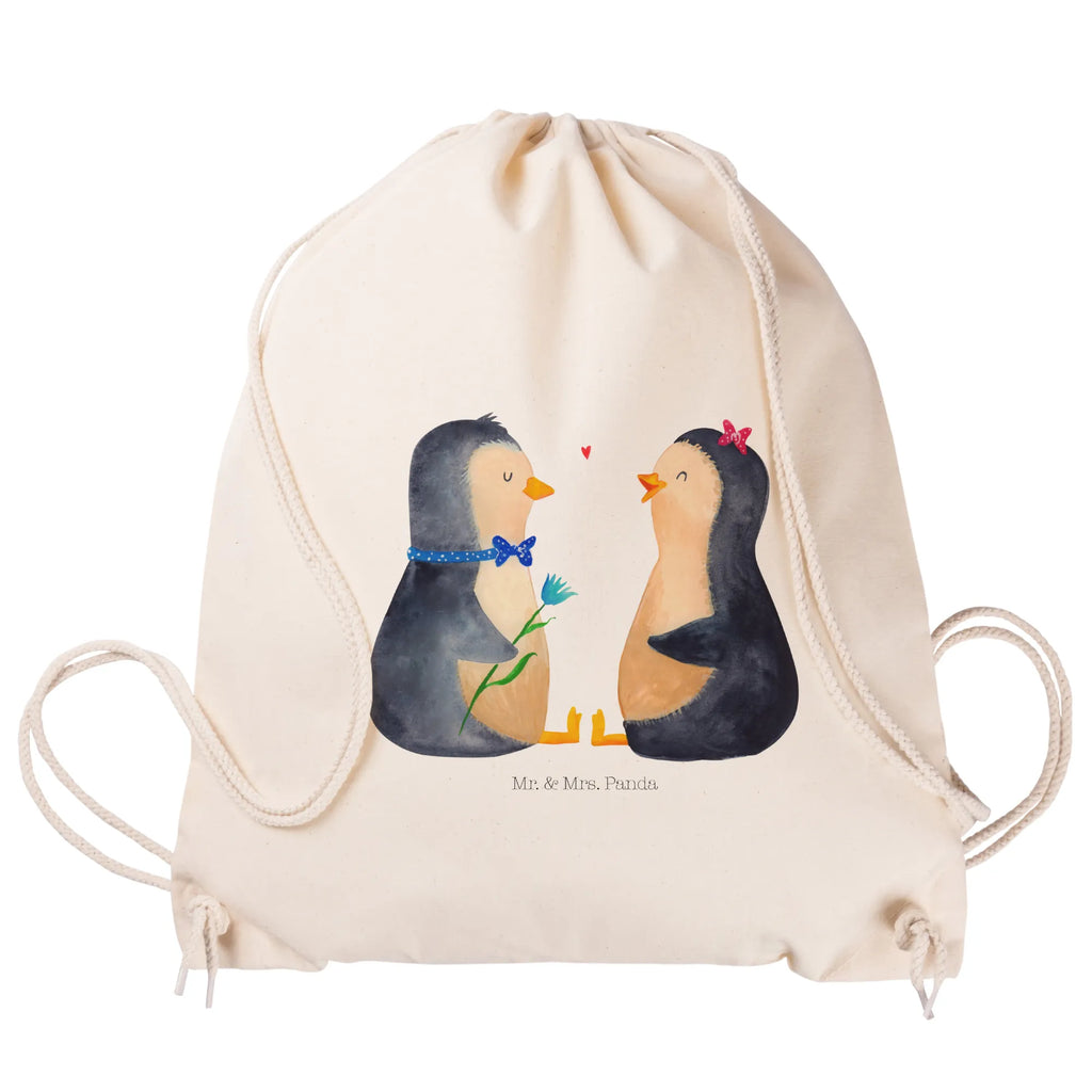 Sportbeutel Pinguin Pärchen Sportbeutel, Turnbeutel, Beutel, Sporttasche, Tasche, Stoffbeutel, Sportbeutel Kinder, Gymsack, Beutel Rucksack, Kleine Sporttasche, Sportzubehör, Turnbeutel Baumwolle, Pinguin, Pinguine, Liebe, Liebespaar, Liebesbeweis, Liebesgeschenk, Verlobung, Jahrestag, Hochzeitstag, Hochzeit, Hochzeitsgeschenk, große Liebe, Traumpaar