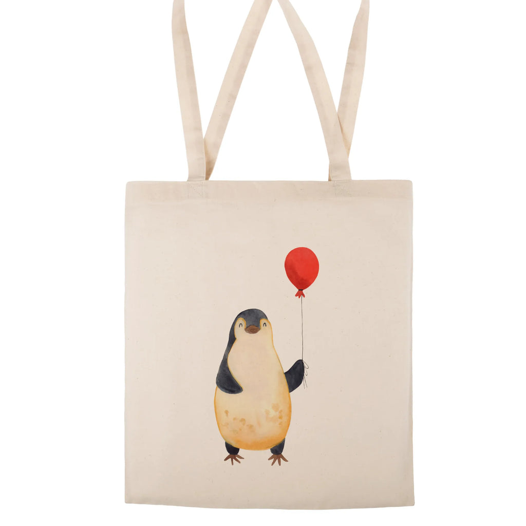 Tragetasche Pinguin Luftballon Beuteltasche, Beutel, Einkaufstasche, Jutebeutel, Stoffbeutel, Tasche, Shopper, Umhängetasche, Strandtasche, Schultertasche, Stofftasche, Tragetasche, Badetasche, Jutetasche, Einkaufstüte, Laptoptasche, Pinguin, Pinguine, Luftballon, Tagträume, Lebenslust, Geschenk Freundin, Geschenkidee, beste Freundin, Motivation, Neustart, neues Leben, Liebe, Glück