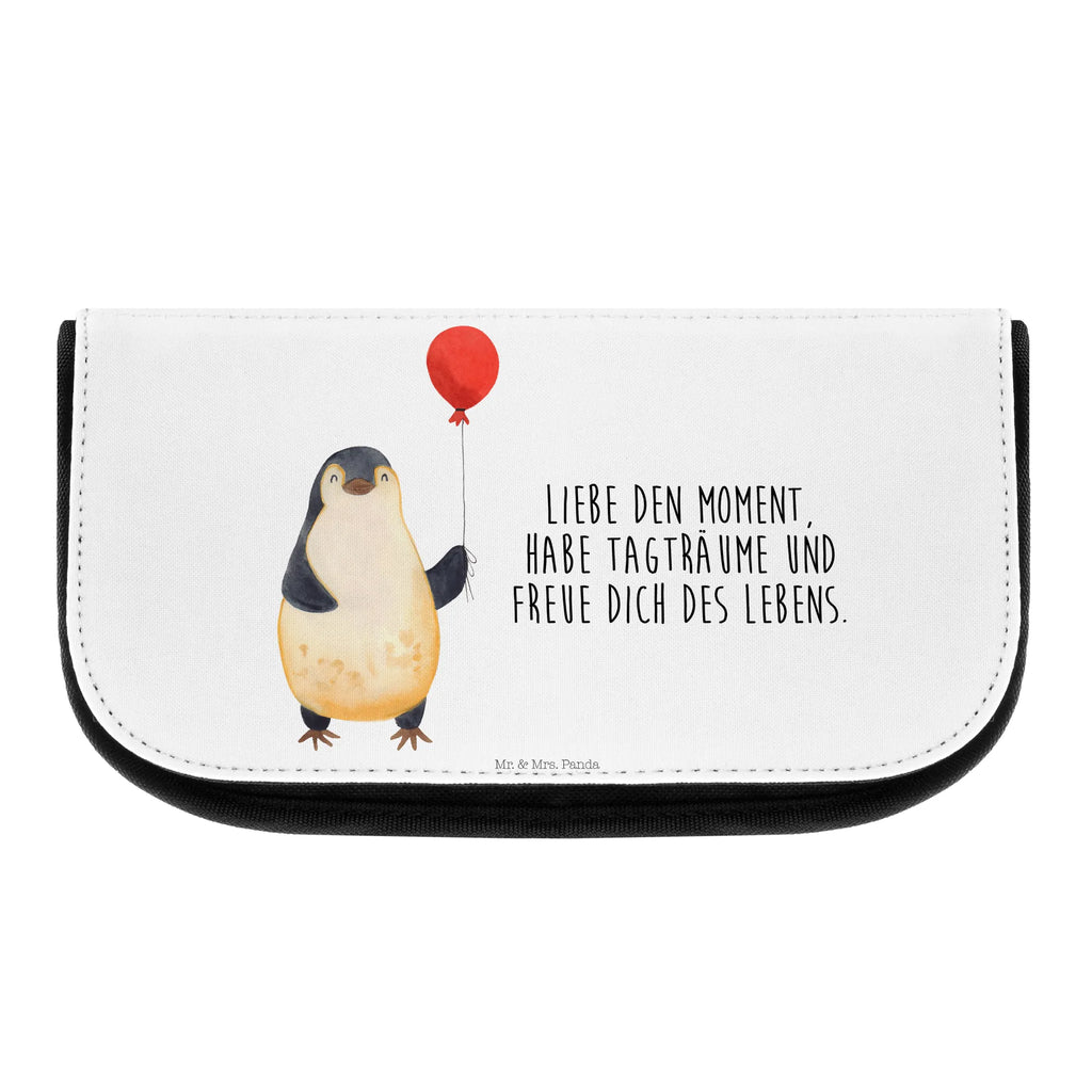 Kosmetiktasche Pinguin Luftballon Kosmetikbeutel, Kulturtasche, Kulturbeutel, Schminktasche, Make-Up Tasche, Kosmetiktasche, Beauty Bag, Kosmetiktasche Damen, Make Up Tasche, Kosmetik Tasche, Kosmetiktasche Klein, Kleine Kosmetiktasche, Schminktasche Klein, Kosmetiktasche Mit Fächern, Schminktäschen, Schminke Tasche, Kosmetiktaschen Damen, Beauty Case, Schmink Täschchen, Pinguin, Pinguine, Luftballon, Tagträume, Lebenslust, Geschenk Freundin, Geschenkidee, beste Freundin, Motivation, Neustart, neues Leben, Liebe, Glück