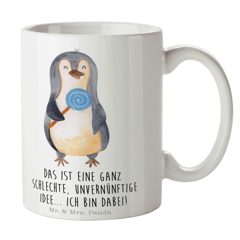 Tasse Pinguin Lolli Tasse, Kaffeetasse, Teetasse, Becher, Kaffeebecher, Teebecher, Keramiktasse, Porzellantasse, Büro Tasse, Geschenk Tasse, Tasse Sprüche, Tasse Motive, Kaffeetassen, Tasse bedrucken, Designer Tasse, Cappuccino Tassen, Schöne Teetassen, Pinguin, Pinguine, Lolli, Süßigkeiten, Blödsinn, Spruch, Rebell, Gauner, Ganove, Rabauke