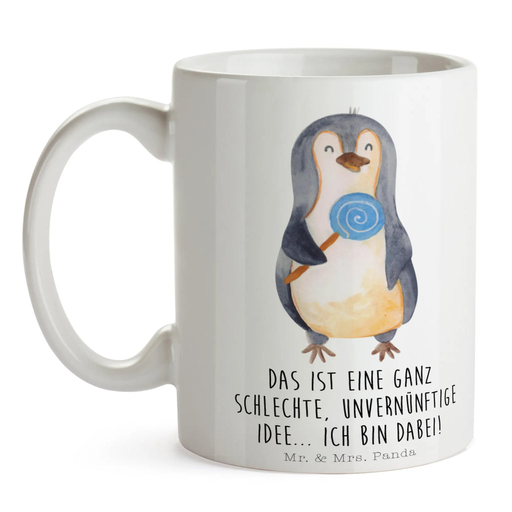 Tasse Pinguin Lolli Tasse, Kaffeetasse, Teetasse, Becher, Kaffeebecher, Teebecher, Keramiktasse, Porzellantasse, Büro Tasse, Geschenk Tasse, Tasse Sprüche, Tasse Motive, Kaffeetassen, Tasse bedrucken, Designer Tasse, Cappuccino Tassen, Schöne Teetassen, Pinguin, Pinguine, Lolli, Süßigkeiten, Blödsinn, Spruch, Rebell, Gauner, Ganove, Rabauke