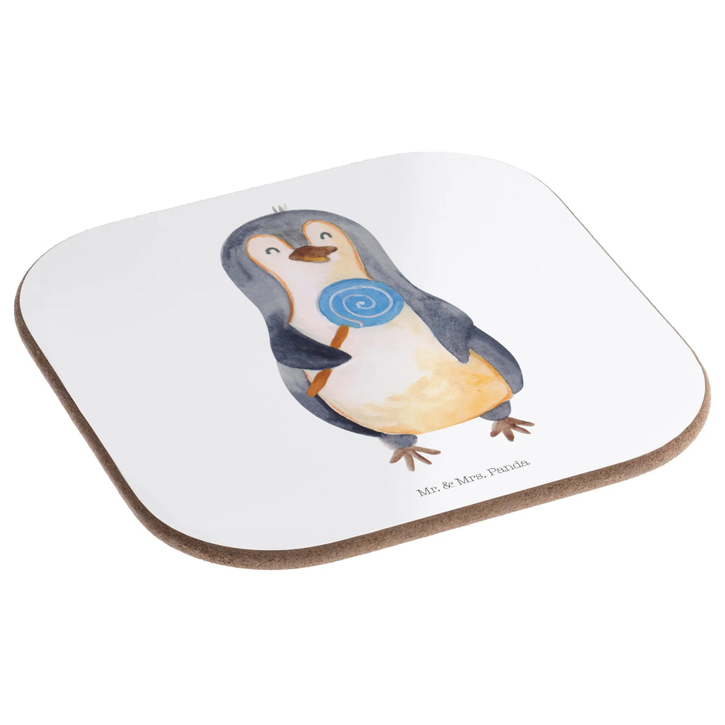 Quadratische Untersetzer Pinguin Lolli Untersetzer, Bierdeckel, Glasuntersetzer, Untersetzer Gläser, Getränkeuntersetzer, Untersetzer aus Holz, Untersetzer für Gläser, Korkuntersetzer, Untersetzer Holz, Holzuntersetzer, Tassen Untersetzer, Untersetzer Design, Pinguin, Pinguine, Lolli, Süßigkeiten, Blödsinn, Spruch, Rebell, Gauner, Ganove, Rabauke