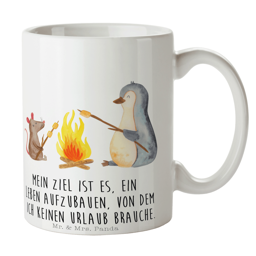 Tasse Pinguin Lagerfeuer Tasse, Kaffeetasse, Teetasse, Becher, Kaffeebecher, Teebecher, Keramiktasse, Porzellantasse, Büro Tasse, Geschenk Tasse, Tasse Sprüche, Tasse Motive, Kaffeetassen, Tasse bedrucken, Designer Tasse, Cappuccino Tassen, Schöne Teetassen, Pinguin, Maus, Pinguine, Lagerfeuer, Leben, Arbeit, Job, Motivation, Büro, Büroalltag, Lebensspruch, Lebensmotivation, Neustart, Liebe, grillen, Feuer, Marshmallows