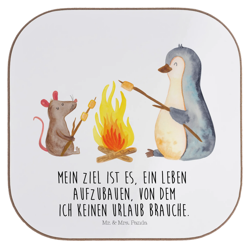 Quadratische Untersetzer Pinguin Lagerfeuer Untersetzer, Bierdeckel, Glasuntersetzer, Untersetzer Gläser, Getränkeuntersetzer, Untersetzer aus Holz, Untersetzer für Gläser, Korkuntersetzer, Untersetzer Holz, Holzuntersetzer, Tassen Untersetzer, Untersetzer Design, Pinguin, Maus, Pinguine, Lagerfeuer, Leben, Arbeit, Job, Motivation, Büro, Büroalltag, Lebensspruch, Lebensmotivation, Neustart, Liebe, grillen, Feuer, Marshmallows