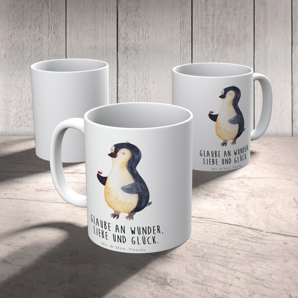 Tasse Pinguin Marienkäfer Tasse, Kaffeetasse, Teetasse, Becher, Kaffeebecher, Teebecher, Keramiktasse, Porzellantasse, Büro Tasse, Geschenk Tasse, Tasse Sprüche, Tasse Motive, Kaffeetassen, Tasse bedrucken, Designer Tasse, Cappuccino Tassen, Schöne Teetassen, Pinguin, Pinguine, Marienkäfer, Liebe, Wunder, Glück, Freude, Lebensfreude