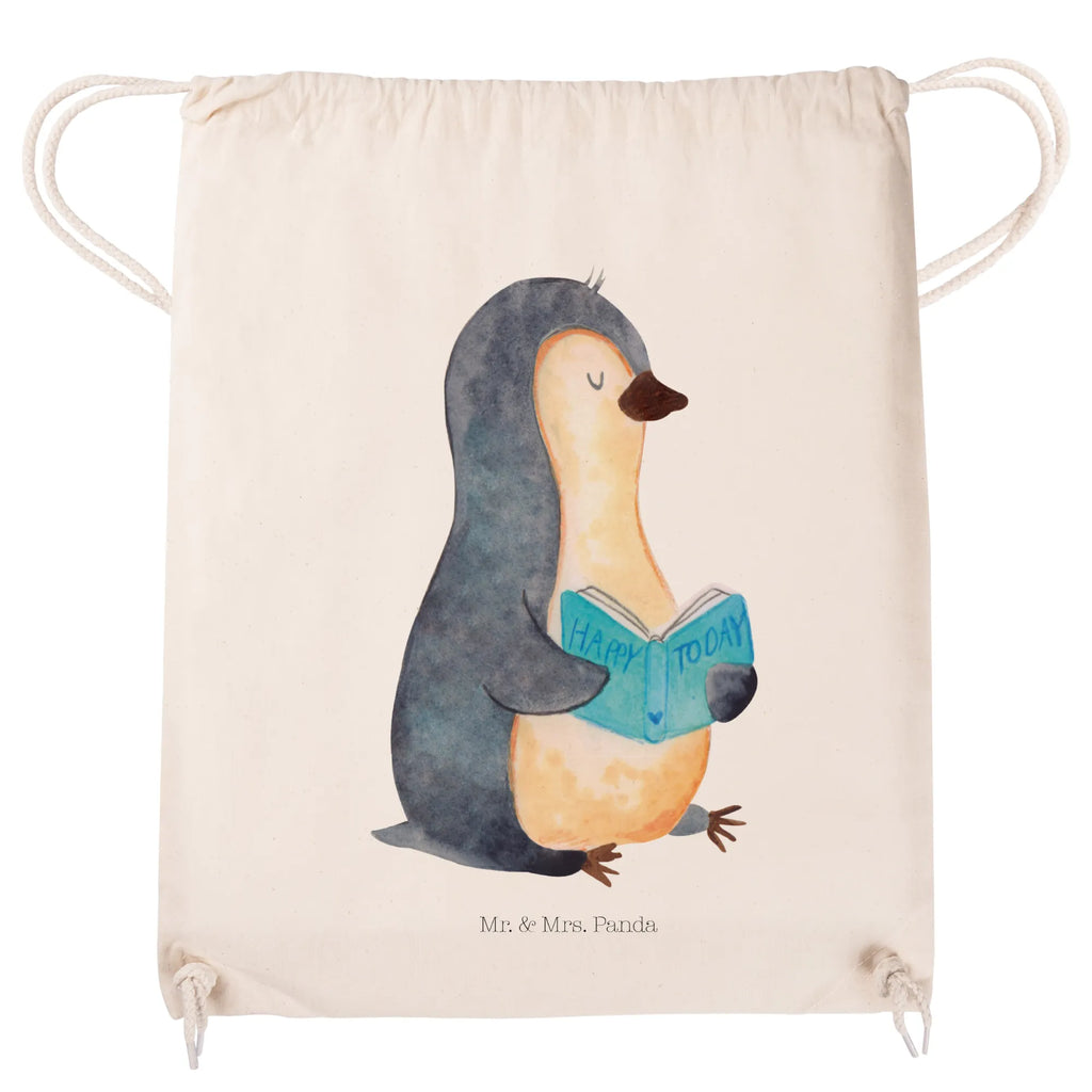 Sportbeutel Pinguin Buch Sportbeutel, Turnbeutel, Beutel, Sporttasche, Tasche, Stoffbeutel, Sportbeutel Kinder, Gymsack, Beutel Rucksack, Kleine Sporttasche, Sportzubehör, Turnbeutel Baumwolle, Pinguin, Pinguine, Buch, Lesen, Bücherwurm, Nichtstun, Faulenzen, Ferien, Urlaub, Freizeit