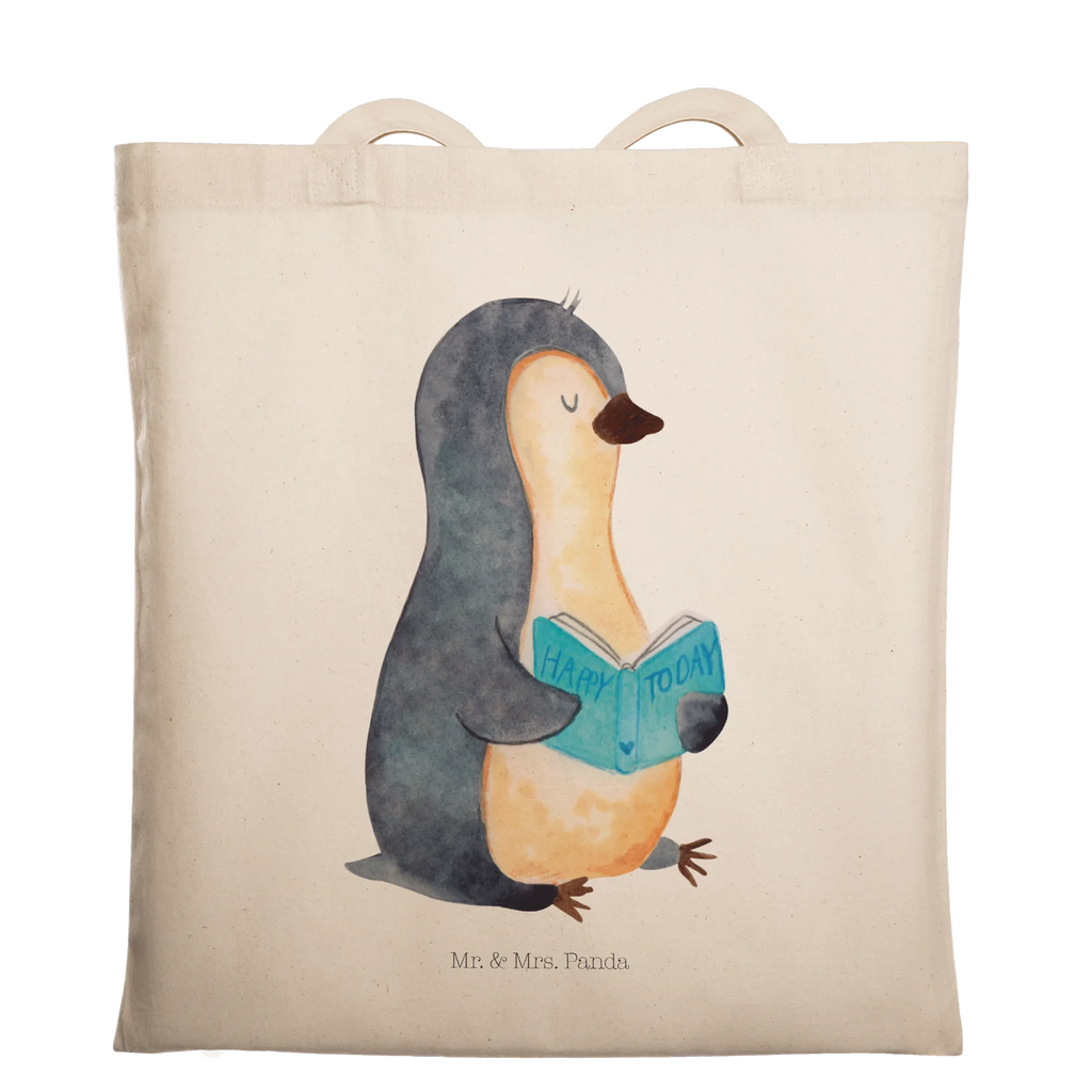 Tragetasche Pinguin Buch Beuteltasche, Beutel, Einkaufstasche, Jutebeutel, Stoffbeutel, Tasche, Shopper, Umhängetasche, Strandtasche, Schultertasche, Stofftasche, Tragetasche, Badetasche, Jutetasche, Einkaufstüte, Laptoptasche, Pinguin, Pinguine, Buch, Lesen, Bücherwurm, Nichtstun, Faulenzen, Ferien, Urlaub, Freizeit