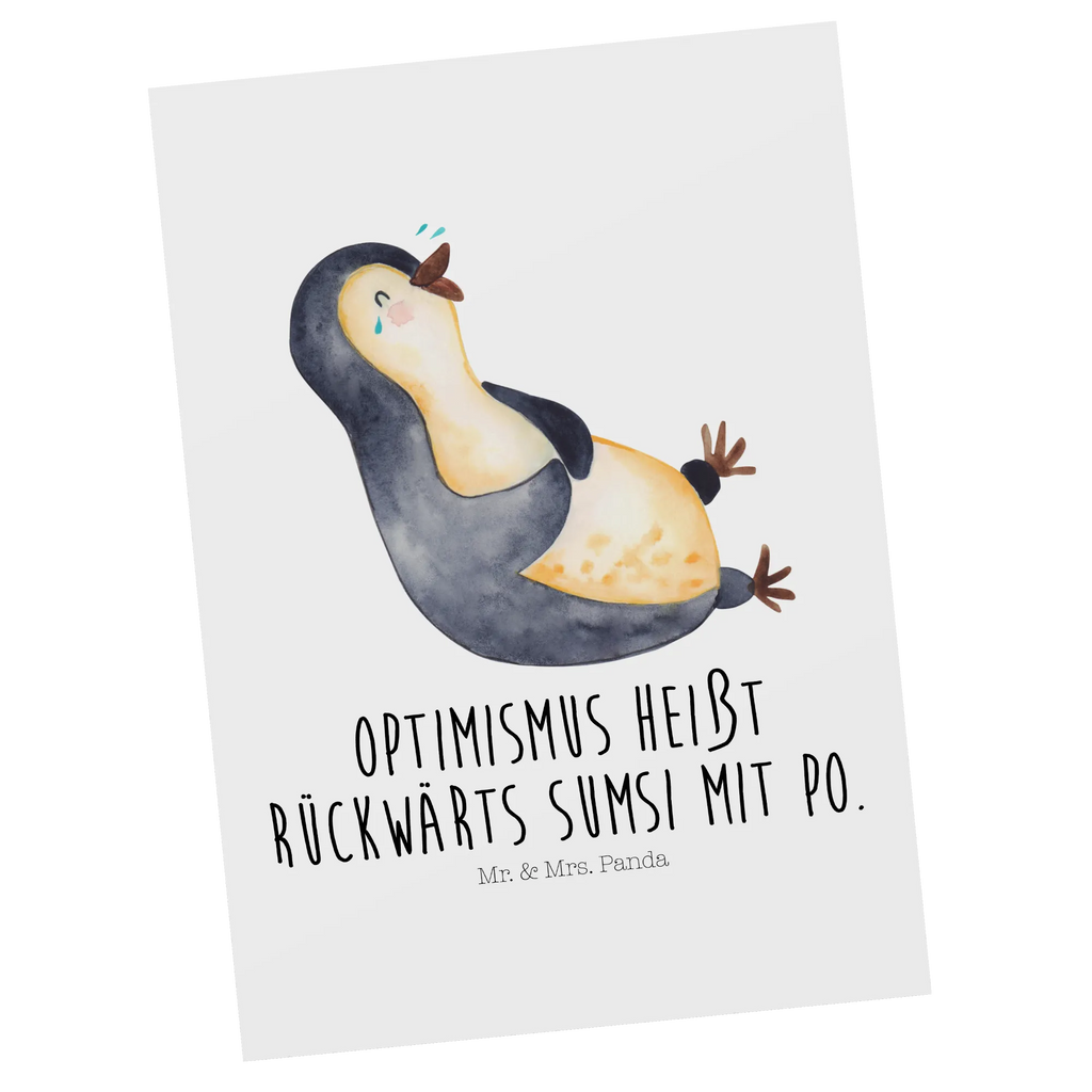 Postkarte Pinguin Lachen Postkarte, Karte, Geschenkkarte, Grußkarte, Einladung, Ansichtskarte, Geburtstagskarte, Einladungskarte, Dankeskarte, Ansichtskarten, Einladung Geburtstag, Einladungskarten Geburtstag, Pinguin, Pinguine, lustiger Spruch, Optimismus, Fröhlich, Lachen, Humor, Fröhlichkeit