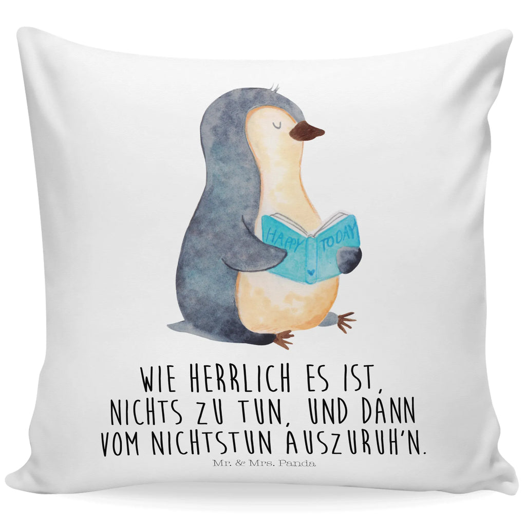 40x40 Kissen Pinguin Buch Kissenhülle, Kopfkissen, Sofakissen, Dekokissen, Motivkissen, sofakissen, sitzkissen, Kissen, Kissenbezüge, Kissenbezug 40x40, Kissen 40x40, Kissenhülle 40x40, Zierkissen, Couchkissen, Dekokissen Sofa, Sofakissen 40x40, Dekokissen 40x40, Kopfkissen 40x40, Kissen 40x40 Waschbar, Pinguin, Pinguine, Buch, Lesen, Bücherwurm, Nichtstun, Faulenzen, Ferien, Urlaub, Freizeit