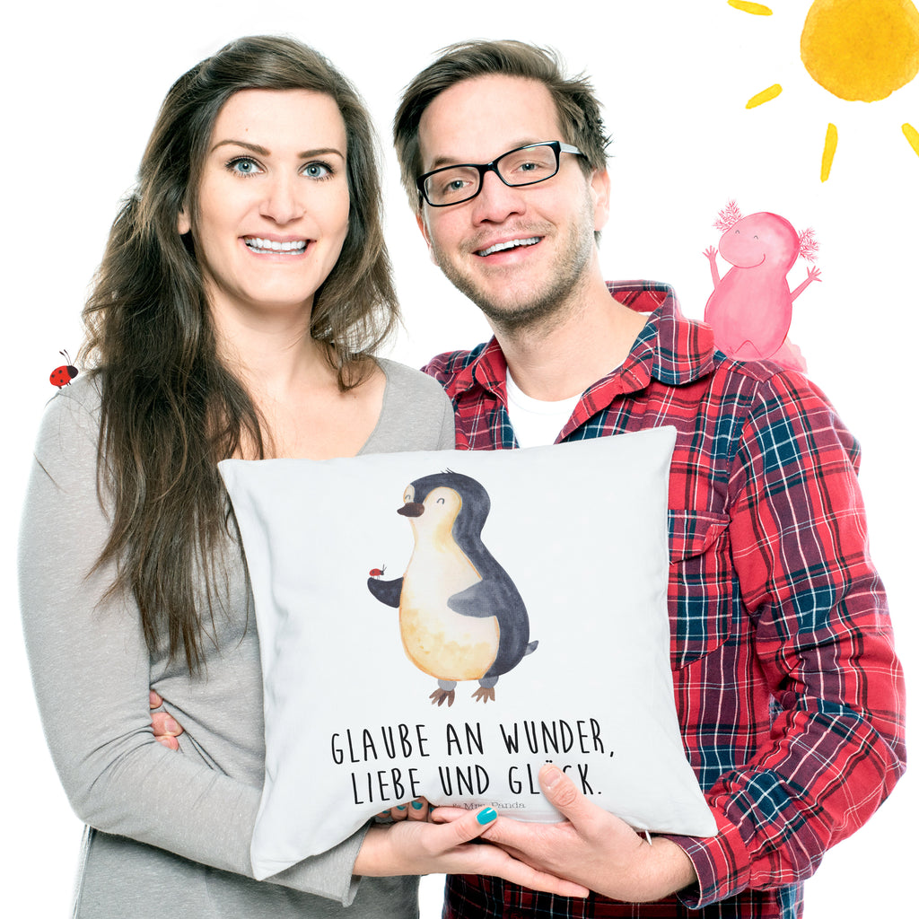 40x40 Kissen Pinguin Marienkäfer Kissenhülle, Kopfkissen, Sofakissen, Dekokissen, Motivkissen, sofakissen, sitzkissen, Kissen, Kissenbezüge, Kissenbezug 40x40, Kissen 40x40, Kissenhülle 40x40, Zierkissen, Couchkissen, Dekokissen Sofa, Sofakissen 40x40, Dekokissen 40x40, Kopfkissen 40x40, Kissen 40x40 Waschbar, Pinguin, Pinguine, Marienkäfer, Liebe, Wunder, Glück, Freude, Lebensfreude