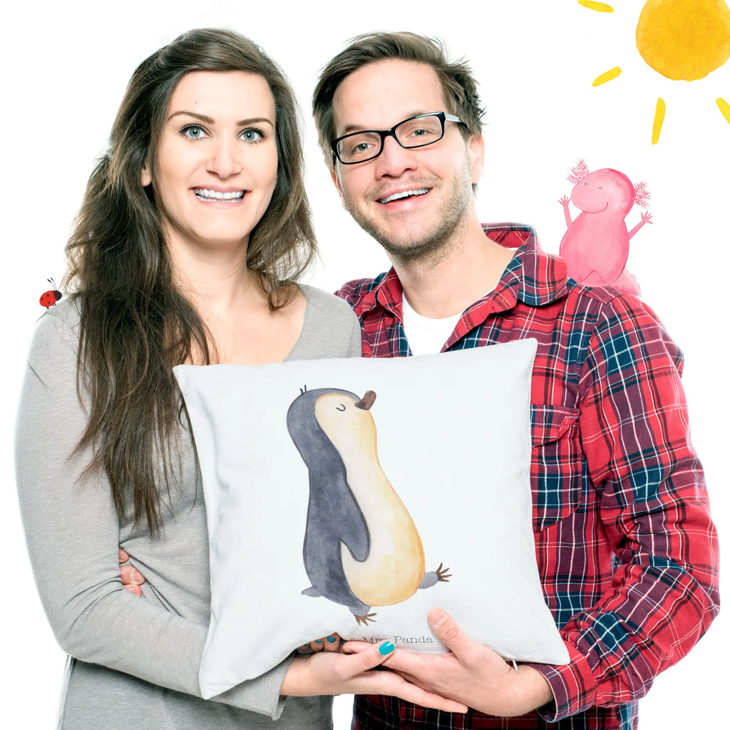 40x40 Kissen Pinguin marschieren Kissenhülle, Kopfkissen, Sofakissen, Dekokissen, Motivkissen, sofakissen, sitzkissen, Kissen, Kissenbezüge, Kissenbezug 40x40, Kissen 40x40, Kissenhülle 40x40, Zierkissen, Couchkissen, Dekokissen Sofa, Sofakissen 40x40, Dekokissen 40x40, Kopfkissen 40x40, Kissen 40x40 Waschbar, Pinguin, Pinguine, Frühaufsteher, Langschläfer, Bruder, Schwester, Familie