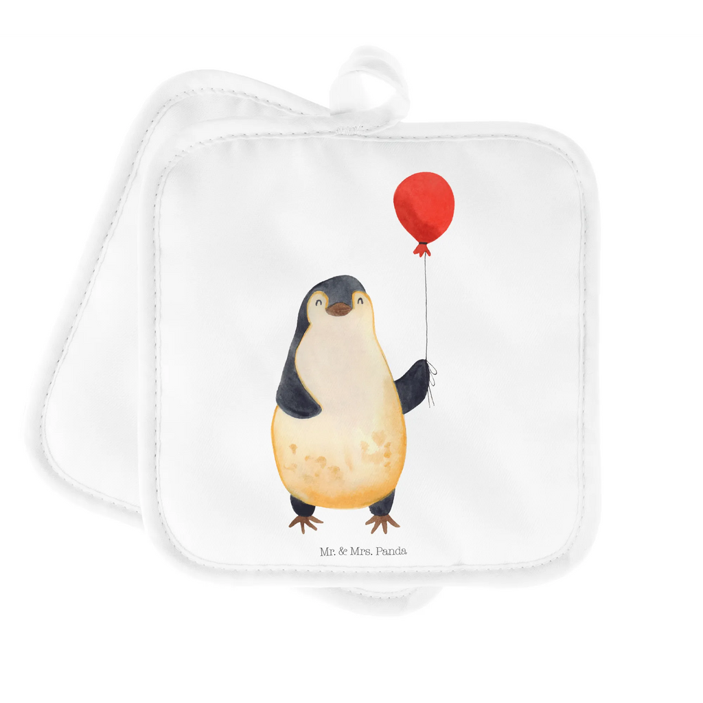 2er Set Topflappen  Pinguin Luftballon Topflappen, Topfuntersetzer, Ofenhandschuh, Topflappen Set, Topflappen lustig, Topflappen mit Spruch, Ofenhandschuhe, Topfhandschuhe, Topfhandschuh, Topflappenset, Topflappen 2er Set, Schöne Topflappen, Pinguin, Pinguine, Luftballon, Tagträume, Lebenslust, Geschenk Freundin, Geschenkidee, beste Freundin, Motivation, Neustart, neues Leben, Liebe, Glück