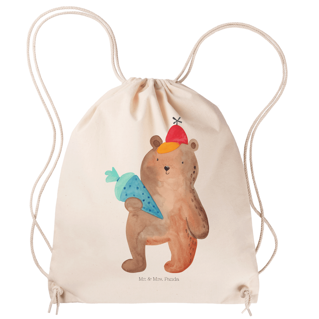 Sportbeutel Bär Schultüte Sportbeutel, Turnbeutel, Beutel, Sporttasche, Tasche, Stoffbeutel, Sportbeutel Kinder, Gymsack, Beutel Rucksack, Kleine Sporttasche, Sportzubehör, Turnbeutel Baumwolle, Bär, Teddy, Teddybär, Bär Motiv, Schultüte, Erster Schultag Geschenk, Einschulung Geschenk, Schule Geschenk, Grundschule, Schulanfang, Schulbeginn